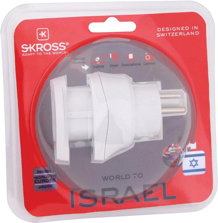 Actual product image Skross World to Israel