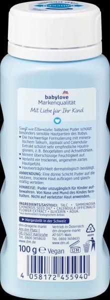 Immagine prodotto dm babylove Polvere per bambini sensibile