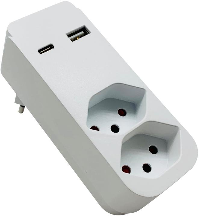 Produktbild Do it + Garden Abzweigstecker (Typ 13, USB-A, USB-C, 2 x)