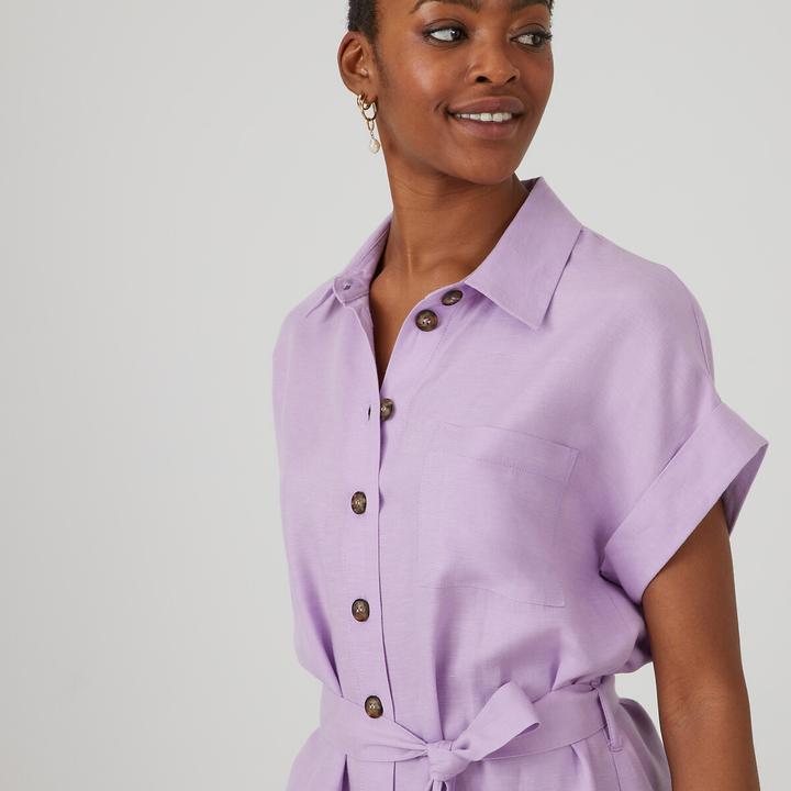 Produktbild La Redoute Collections Hemdblusenkleid Signature (32)