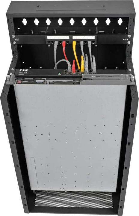 Produktbild Eaton SmartRack 12U Low-Profile Vertical-Mount Wall-Mount Small Server Rack Enclosure (12 HE, 19 Zoll Rack)