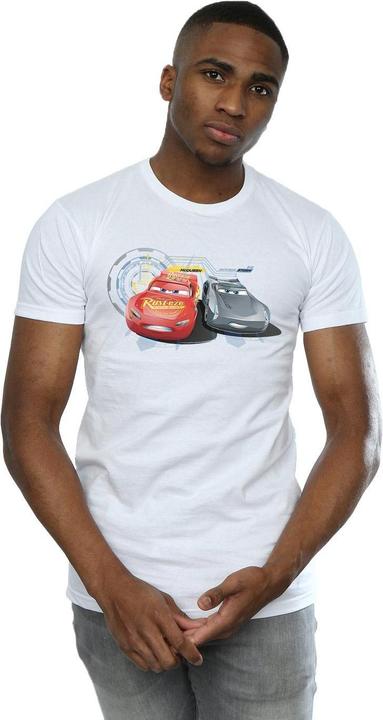 Immagine prodotto Disney Cars Lightning Vs Storm Maglietta Uomo (XL)