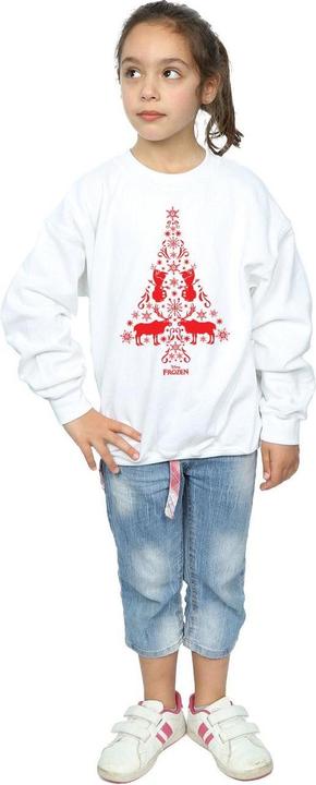 Produktbild Disney Frozen Christmas Tree Sweatshirt Mädchen (152, 158)