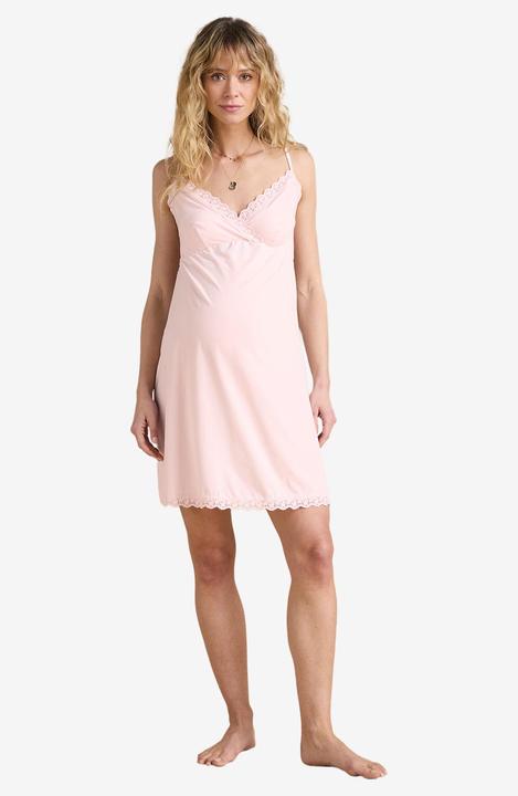Actual product image Envie de Fraise Nachthemd mit Spitze für Schwangerschaft und Stillzeit mit Recycling-Polyester