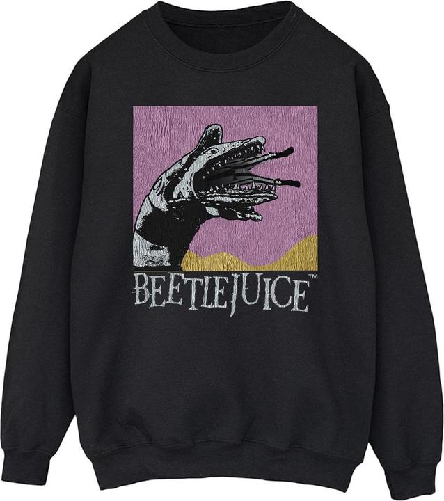 Actual product image Beetlejuice Mens Sandworm Snake Sandworm Sweatshirt (4XL)