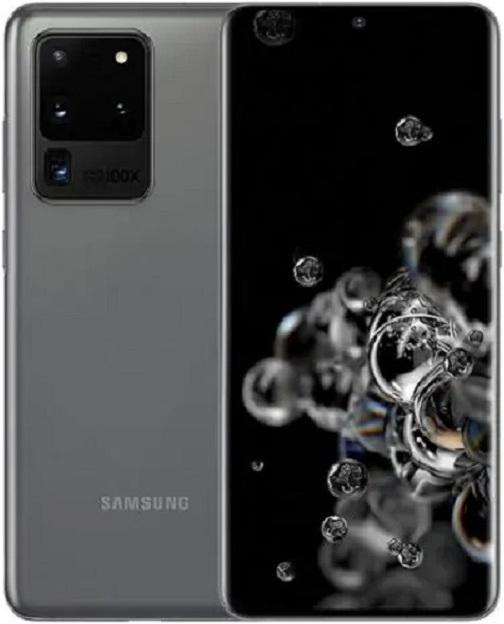 Re!commerce Samsung S20 Ultra 5G (128 GB, Cosmic Grey, 6.90", 108 Mpx, Hybrid Dual SIM + eSIM, B / Sehr gut)