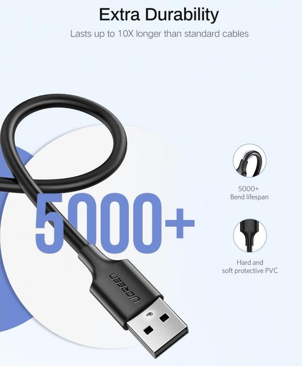 Immagine prodotto Ugreen USB A — Micro USB (1 m, USB 2.0)