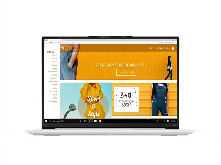Produktbild Lenovo Yoga Slim 7i Carbon (13.30", Intel Core i7-1165G7, 16 GB, 1000 GB, CH)