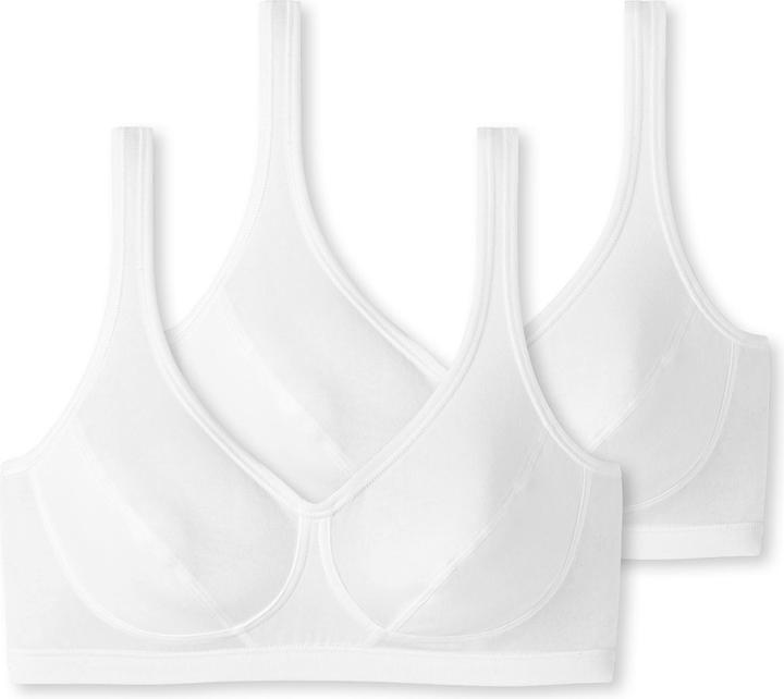 Produktbild Schiesser 2erPack 95/5 Bustier (2er Pack, 75 A)