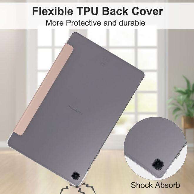 Image du produit MU Classic Étui en cuir pliable trois fois (Galaxy Tab A7 10.4 (2020))