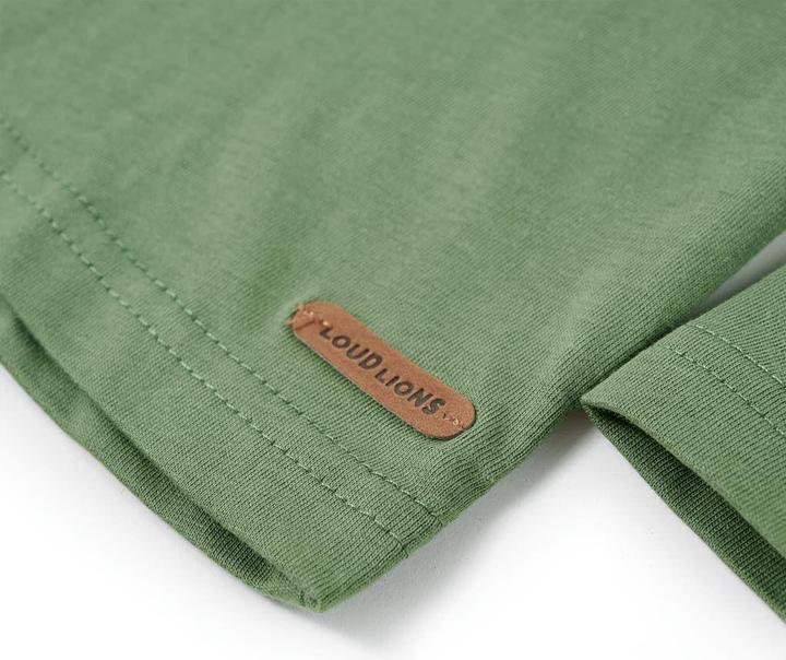 Immagine prodotto VidaXL Camicia da bambino a maniche lunghe Light khaki 128,Materiale: 100 (128)