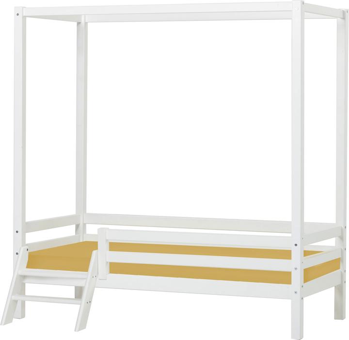 Image du produit Hoppekids Canopy Bed 70x160 w.ladder (70 x 160 cm)