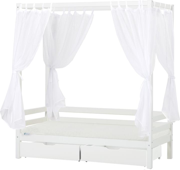 Produktbild Hoppekids Canopy Bed 70x160 w.curtain (70 x 160 cm)