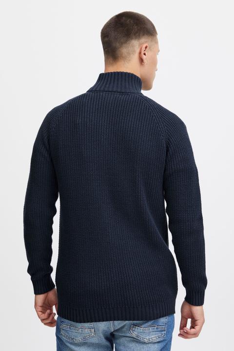 Immagine prodotto Solid Xenos Cardigan Giacca In Maglia Grossa Maglieria Da Uomo Con Collo Alto In Cotone 100% (XXL)