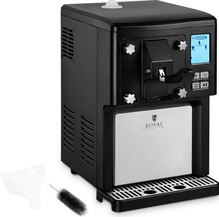 Produktbild Royal Catering Softeismaschine Profi Softeis Maschine Frozen Yogurt Soft Ice 200 W 1,5 l (EU-Stecker)