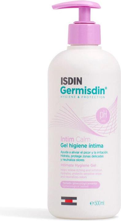 Actual product image Isdin Germisdin Intimate Calm Gel De Higiene Antima 500ml (500 ml, Intimate gel)