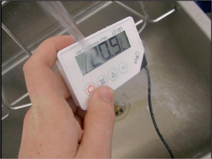 Actual product image TFA Digital insertion thermometer