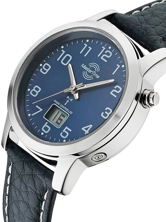 Produktbild Master Time MTLA-10490-32L Funk Basic Series Damen 34mm 3ATM (Analoguhr, Digitaluhr, Funkuhr, Mondphasenuhr, 34 mm)