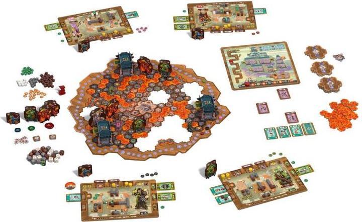 Image du produit Game Brewer GAB49077 - Fuji Koro - Jeu de plateau, pour 1 à 6 joueurs, à partir de 12 ans (Allemand, Anglais, Néerlandais, Français)