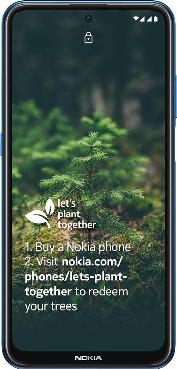 Produktbild Nokia X20 (6GB) (128 GB, nordic blue, 6.67", Hybrid Dual SIM, 64 Mpx, 5G)