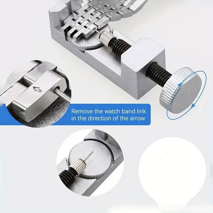 Image du produit PhoneLook Kit de réglage montre avec extracteur de goupille et outils de réparation pour bracelet en métal