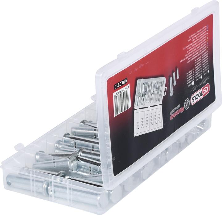 Actual product image KS Tools Assortment of safety bolts, Ã˜ 5-12mm, 21 sizes, 60 pcs.