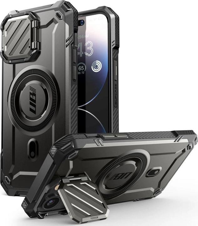 Actual product image Supcase Ub Xt Mag Magsafe Iphone 15 Black (Apple iPhone 15)