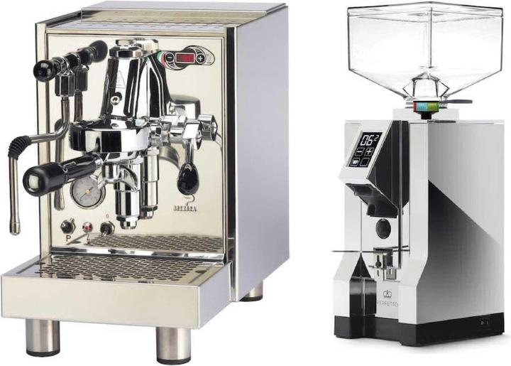 Bezzera Unica PID & Eureka Silent Perfetto Set