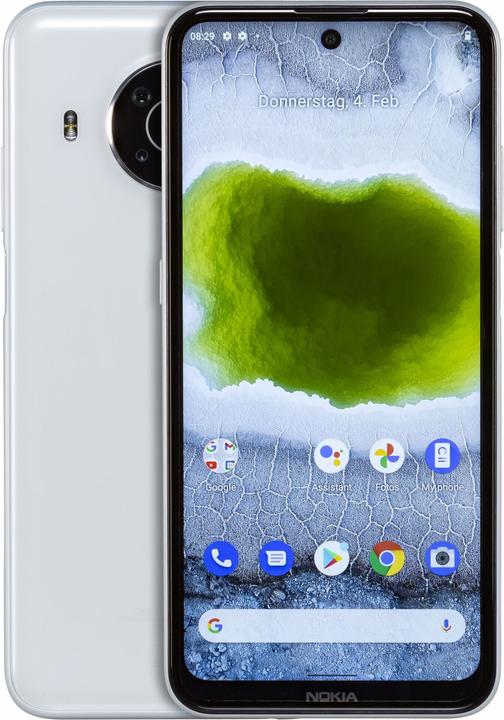Immagine prodotto Nokia X10 (128 GB, Neve, 6.67", Doppia SIM, 48 Mpx, 5G)