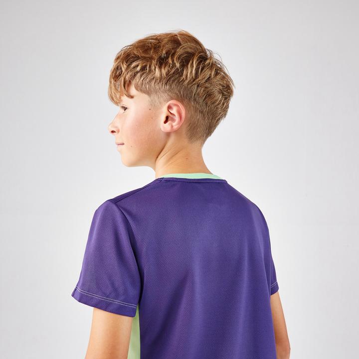Image du produit Artengo T-shirt de tennis Junior col rond - TTS DRY JR Vert (140)