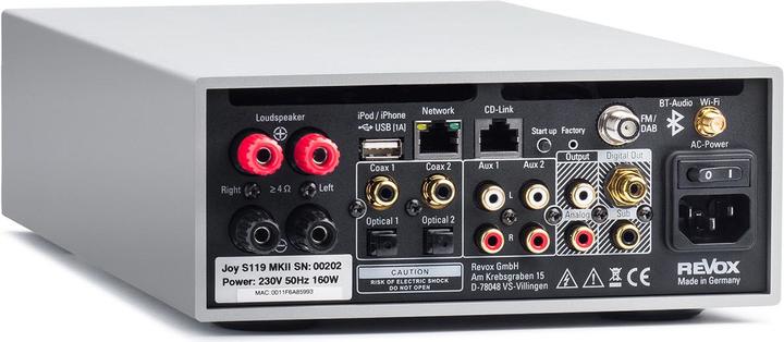 Actual product image Revox Joy S119 (network receiver)