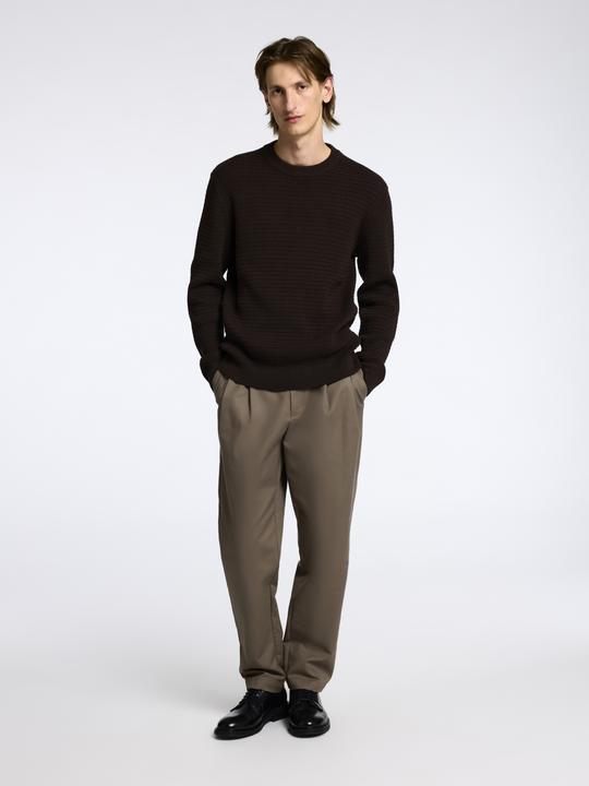 Immagine prodotto Selected Homme Texturierter Pullover mit Rundhalsausschnitt (XL)