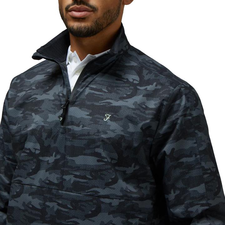 Actual product image Farah Mens Parker Camouflage Showerproof Jacket (XL)