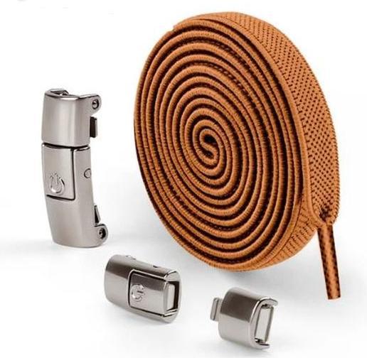 MU Classic Press Lock Series 1 Paar Elastische Schnürsenkel (100 cm)