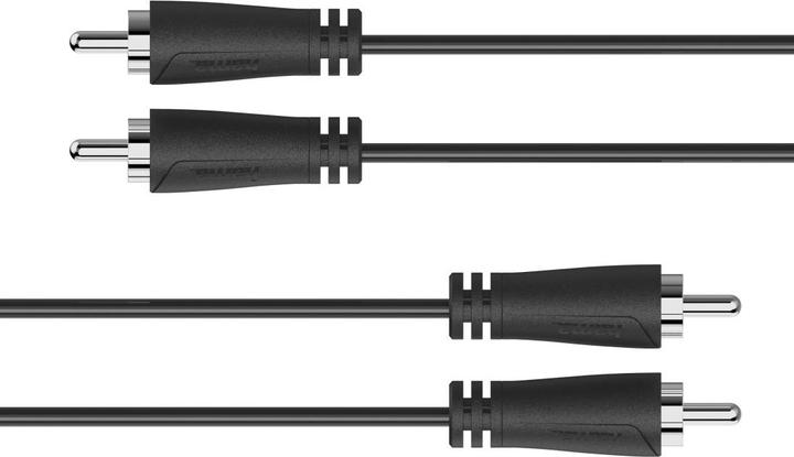 Produktbild Hama Audio-Kabel, 2 Cinch-Stecker - 2 Cinch-Stecker, 1,5 m (1.50 m, Cinch)