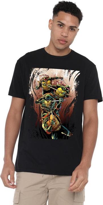 Immagine prodotto Teenage Mutant NT Earthy Rainbow Warriors Maglietta Uomo (XL)