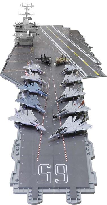 Actual product image Forces of Valor USS Enterprise Deck H x F-14 Tomcat IRIAF