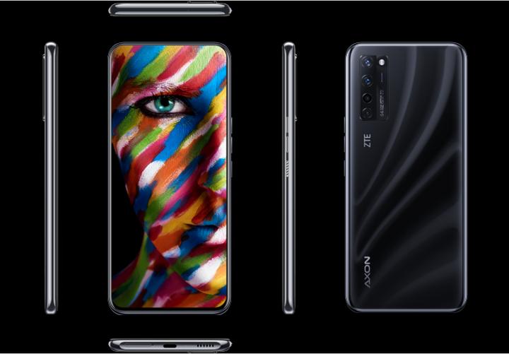 Produktbild ZTE Axon 20 (128 GB, Black, 6.92", Dual SIM, 64 Mpx, 4G)