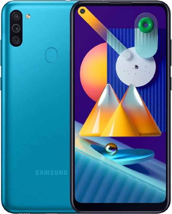 Produktbild Samsung Galaxy M11 (32 GB, Blau, 6.40", Dual SIM, 13 Mpx, 4G)
