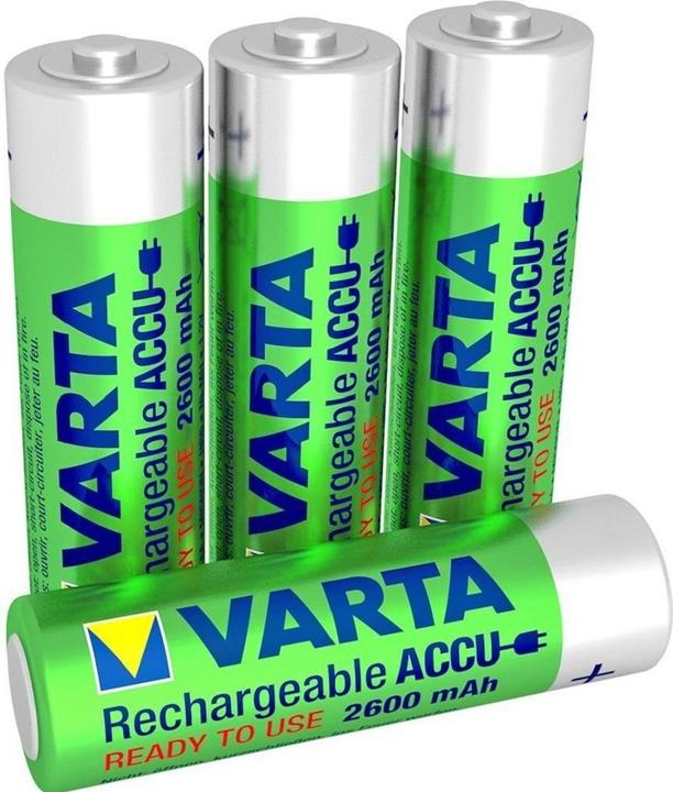 Produktbild Varta Recharge Accu Power (4 Stk., AA, 2600 mAh)
