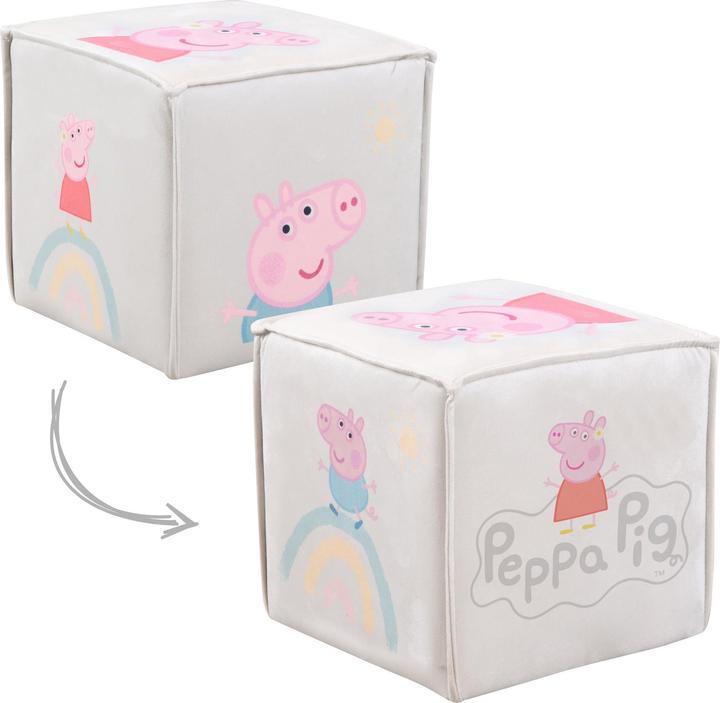 Produktbild Roba Kinderhocker in Würfelform Peppa Pig (Kindersitzgruppe)