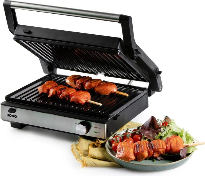 Produktbild Domo MULTIFUNKTIONALER KONTAKTGRILL 2-IN-1 Grill Schwarz