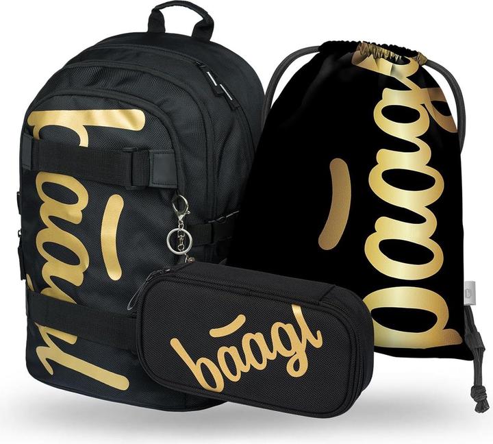 Actual product image Baagl 3-teiliges Schulrucksack-Set