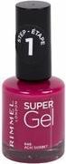 Actual product image Rimmel London RIMMEL Super Gel Nail Polish No. 033 R&B Rose 12ml (B rose, R&amp, Gel-Effect Nail Polish)