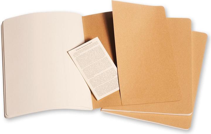Image du produit Moleskine Cahier (A4, Blanc, Couverture souple)