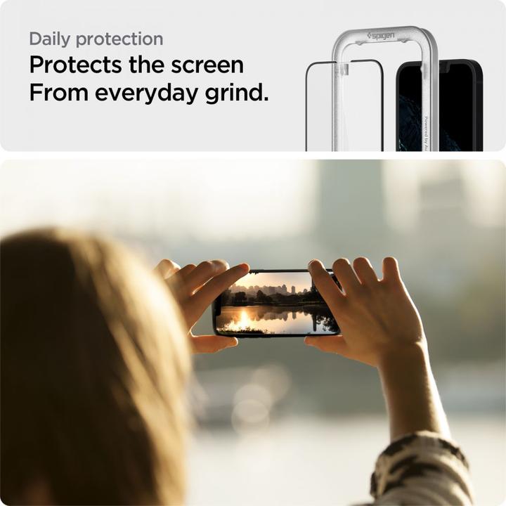Produktbild Spigen AGL03387 Handy-Schutzhülle (6.1 Zoll) Cover (1 Stück, Apple iPhone 13)