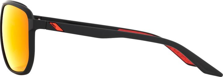 Produktbild 100% Brille Konnor Soft Tact (Soft Tact Black, Hiper Red)