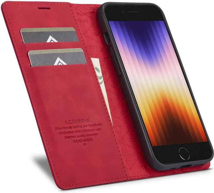 Actual product image LC.Imeeke iPhone 16e - Flip Case Vintage (Apple iPhone 16e)