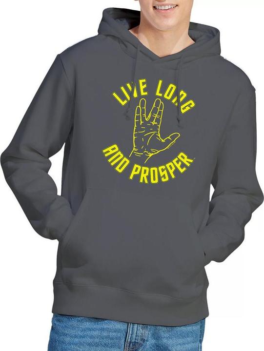Immagine prodotto Live Long Felpa con Cappuccio Mano Uomo (XXL)
