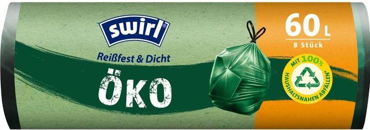 Swirl Bin liner Öko 114234 60.0 l green, 8 pcs. (8 x, 60 l)